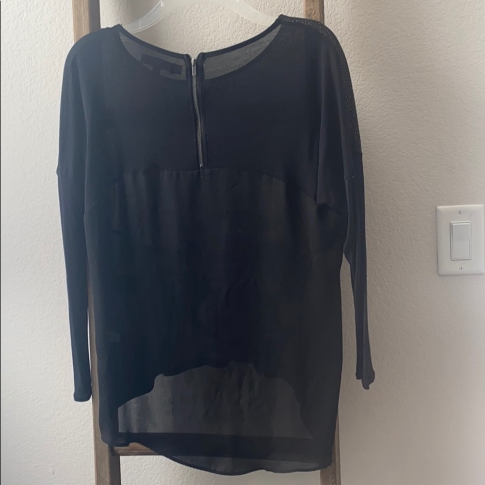 JLO Black blouse with a sparkly top - Picture 4 of 4